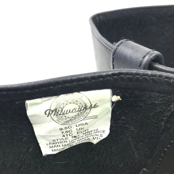 Milwaukee Motorcycle Harness Boots 9.5 WIDE - Picture 7 of 8